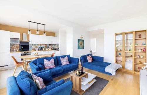 Billancourt–Rives de Seine Apartment | Lovely cocoon with view of the Seine