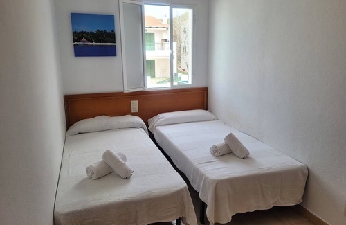 Son Parc Apartment | Apartment 'Son Parc 42' with Shared Pool, Shared Garden and Air Conditioning