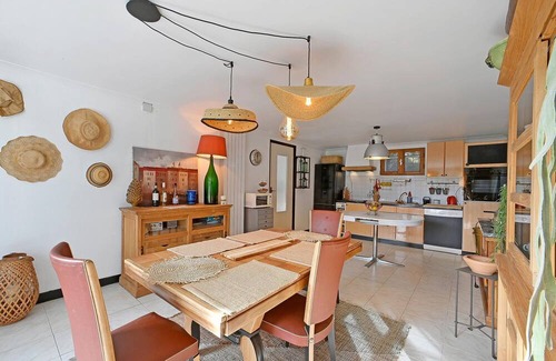 Laval-Pradel Apartment | Decorative and cozy vacation apartment with communal pool and idyllic garden.