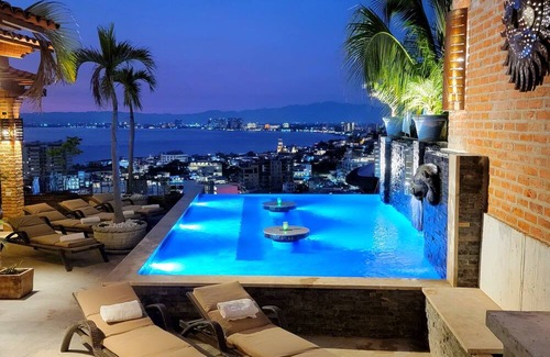 Alta Vista Villa | 15 Bedroom Villa with Panoramic Views. In Puerto Vallarta's Romantic Zone