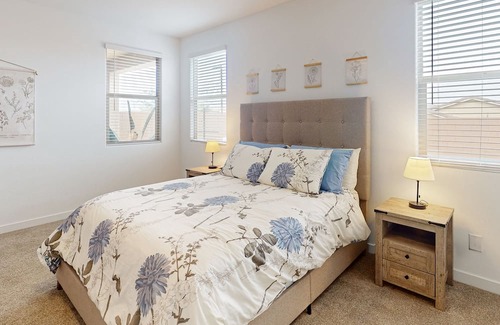 South Mountain House | Spacious, mountain view home with a private pool, enclosed yard, & washer/dryer