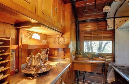 Adrian Furnace House | The Presidential Stay, Converted Railcar in DuBois