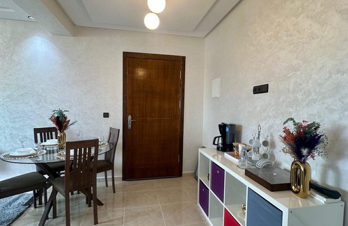Gueznaia Apartment | Peaceful 2-bedroom apartment with terrace in Tangier , mountains panoramic view