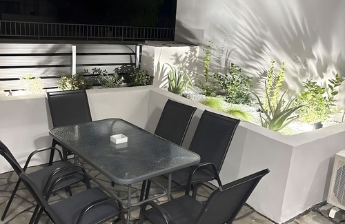 Nea Peramos House | Country House 'Azure Nest' with Private Terrace, Wi-Fi, and Air Conditioning