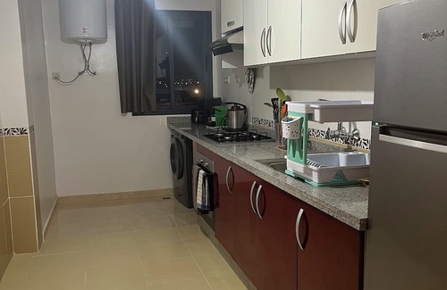 El Aggada Apartment | Enjoyable 3-bedroom apartment with AC in Marrakech
