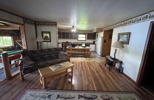 Germfask Cabin | Lakefront lodge - Sleeps 18+ guests!