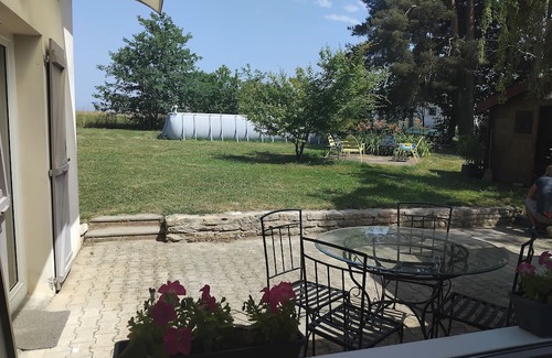 Chevigny-en-Valiere House | House 2.4.6 persons with swimming pool, petanque court near Beaune Vignoble