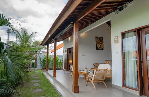 Cemagi Villa | Breezy and quiet 2BR villa with private pool and rice fields view near Canggu
