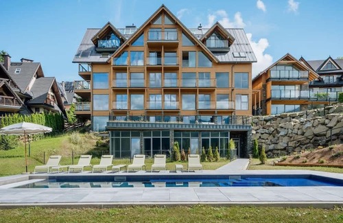 Zakopane Apartment | Apartment with outdoor pool and Tatra panorama