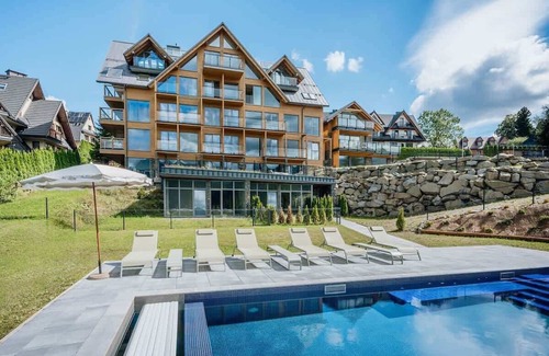 Zakopane Apartment | Apartment with outdoor pool and Tatra panorama
