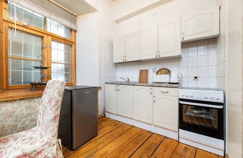 Old Town Apartment | 15th Century Flat with Parking, High Ceilings