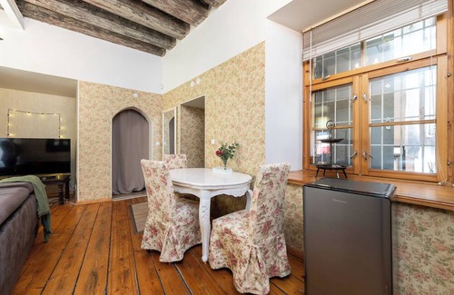 Old Town Apartment | 15th Century Flat with Parking, High Ceilings