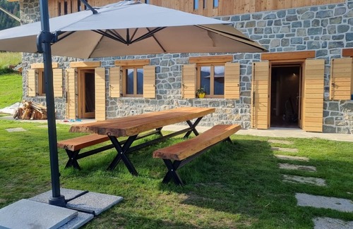 Roncegno Ski Chalet | Authentic wooden chalet with panorama, fireplace and alpine flair