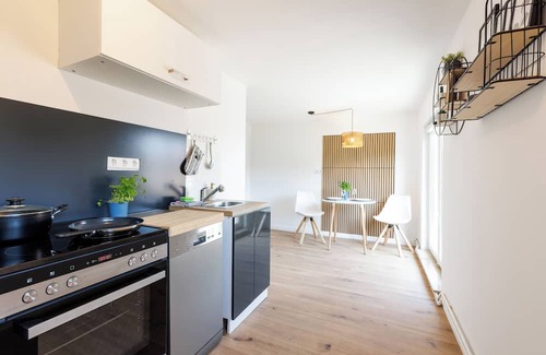 Goslar Old Town Apartment | PrimeLoft "Above the rooftops" - Balcony - Old town - Families & groups - View