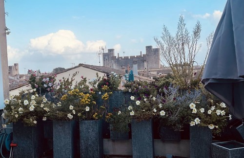 Aigues-Mortes Medieval City Apartment | Apartment-Ensuite with Bath-Terrace