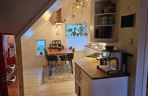 Alesund Apartment | Unique loft apartment with beautiful atmosphere-southfaced balcony-free parking
