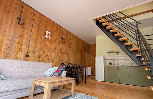 Stepantsminda Cottage | Villa Kazbegi Cottages. Three Cottage in One space with 2 Bedroom