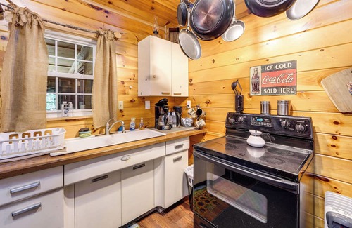 Palestine Cabin | Rustic, Woodsy Cabin in Palestine w/Pool Table!