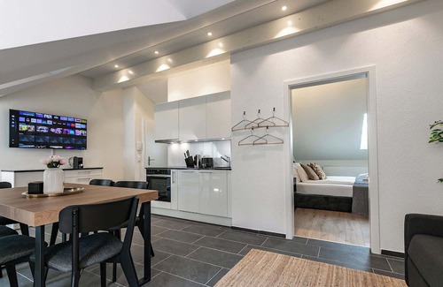St. Gallen House | book2stay 2.5-room apartment #8 Säntis up to 6 people