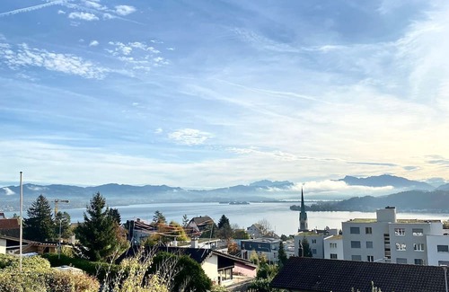 Horgen District Apartment | EXQUIS Design 2-Room Apartment Zurich ROSET I Garden I Lake View