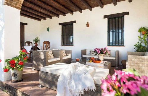 Calabazares Cottage | Casa Olivo ideal for families with private pool and fireplace. Sierra d Aracena
