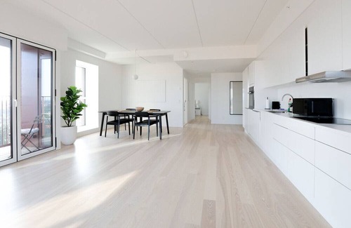 Vesterbro Apartment | Modern Minimalist Apartment with Panoramic Views