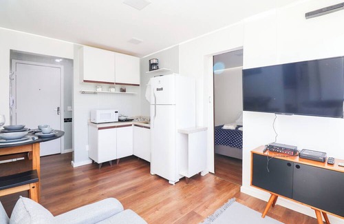 Alto da Gloria Apartment | One-bedroom apartment near Couto Pereira Stadium
