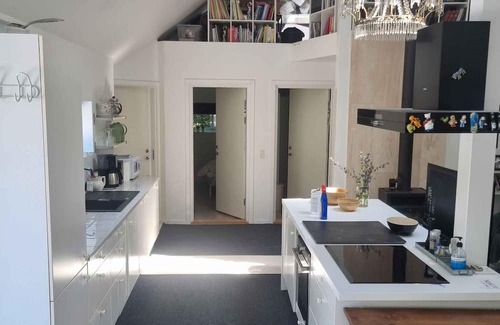 Faxe Ladeplads House | Modern house with outdoor spa and sauna