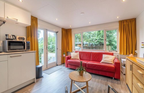 Krachtighuizen Ski Chalet | Knus chalet op de Veluwe – natuur, rust & gratis e-bikes - naast Saunadromen