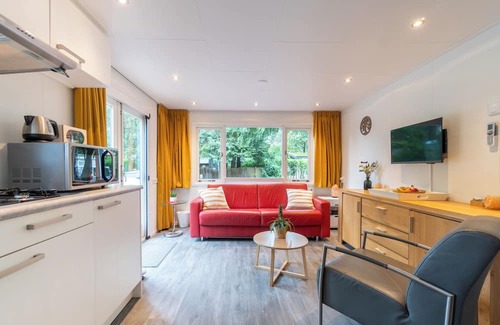 Krachtighuizen Ski Chalet | Knus chalet op de Veluwe – natuur, rust & gratis e-bikes - naast Saunadromen