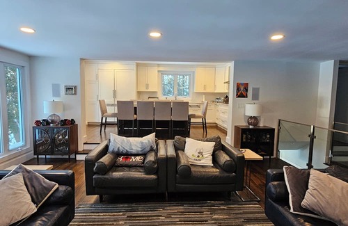 Feronia House | Beautiful home on Trout Lake with hot tub and movie room