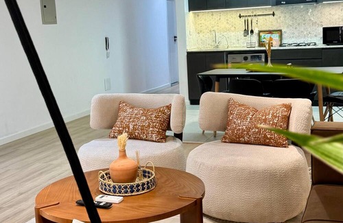Sheikh Zayed City Apartment | Premium 3BR Apt | Soft Industrial design | In Sheikh Zayed city