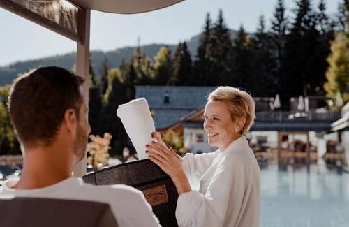 Haus House | "Suite Bergsonne" with bathtub, shower, WC (1-3 n.) - Nature and wellness hotel