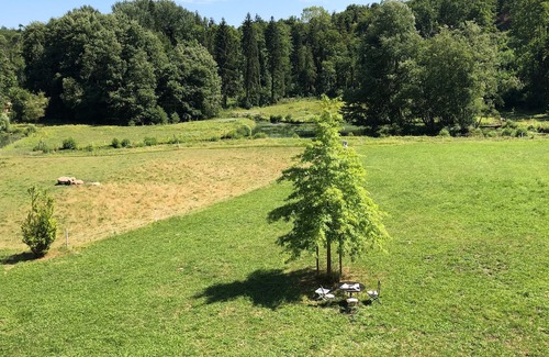 Rollainville Villa | Domaine de L'Etanche: private pool, private terrace and Wi-Fi