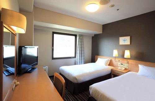 Tokushima Hotel | Smoking Standard Twin Breakfast Included Smile V/Tokushima Tokushima