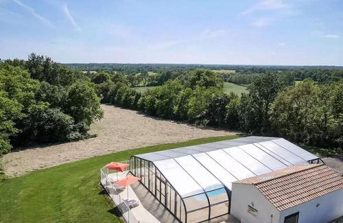 Commequiers House | Camping The 4-Leaf Clover * - Air-conditioned Nautil home mobile home - 37 m² - 2 bedrooms + dressing room (2014) 4 people