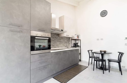 Isola del Bosco - Delle Corti Apartment | Charming 40 sqm apartment, ideal for up to 2 people, located on the fourth floor of a building with an elevator (NOT accessible to disabled guests).The property is located in Sesto San Giovanni, a residential neighborhood with plenty of amenities. The Se