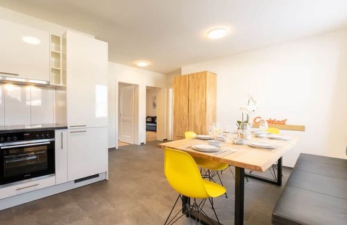 Sankt Moritz-Bad Apartment | Modern Apartment, Near to Skiing Scenic Lake Views