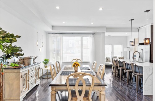 Columbia Heights House | 6-Bedroom DC Brownstone - Dual Kitchens, Multiple Living Areas