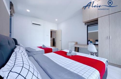 Malacca City Apartment | NEW! A1212 - Atlantis Spacious 2BR / 6-10pax / MelakaTown / 5minsJonker