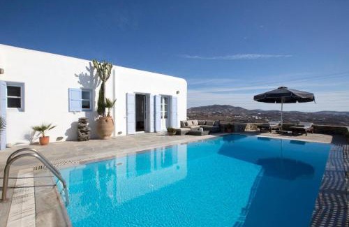 Psarou Villa | Psarrou villa for 10 guests, stunning sea views
