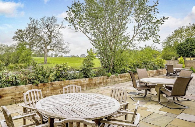 Modern spacious barn conversion with stylish finish.