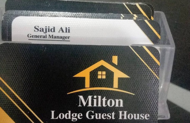 Milton lodge guest house in G 13/1 near the Islamabad international irport