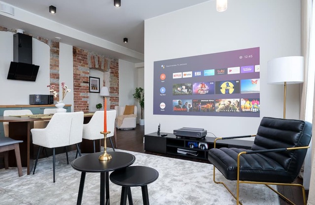 3BR/Private gym/PS5/lux design/100-inch 4k TV