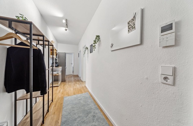 Modern city apartment by the park