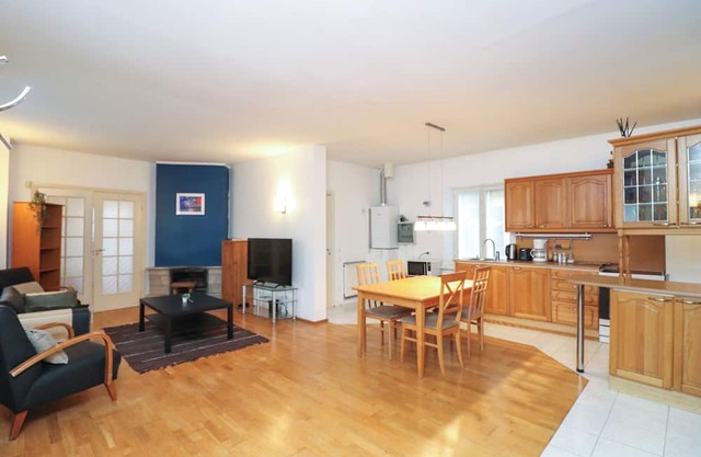 Center of Old Town, historic view, open floorplan