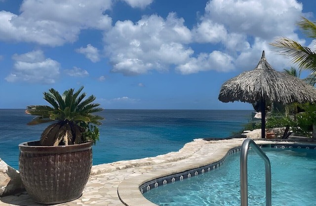 Ocean apartment 18 at Lagun Blou Dive & Beach Resort in Curaçao.
