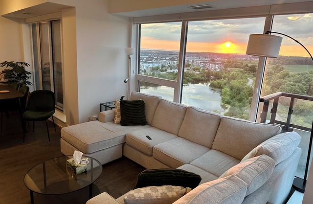 Upscale Urban Retreat | 2BR/2BA Corner Condo | Longterm Booking 30+ days only