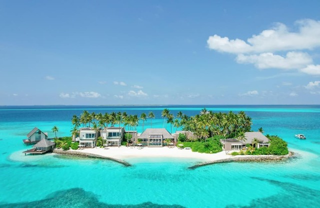 Exclusive Maldives Private Island Villa with Ocean Views