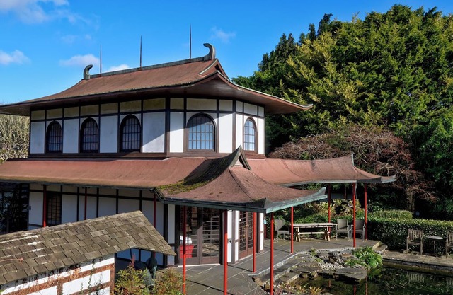 The Japanese Pavilion, set within the Cranborne Chase